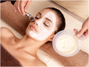 facial with homemade products